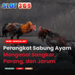 Perangkat Sabung Ayam Mengenal Sangkar, Parang, dan Jarum